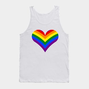 LGBT Heart Tank Top